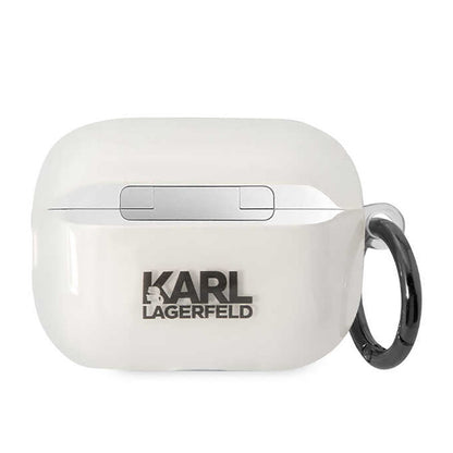Karl Lagerfeld NFT Ikonik Karl Head – Dėklas, skirtas „Apple AirPods Pro 2“ (skaidrus)