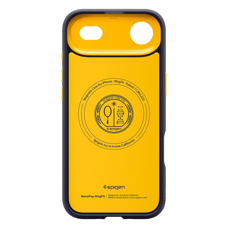 Spigen Nano Pop Mag MagSafe dėklas, skirtas iPhone Air (Blueberry Navy)