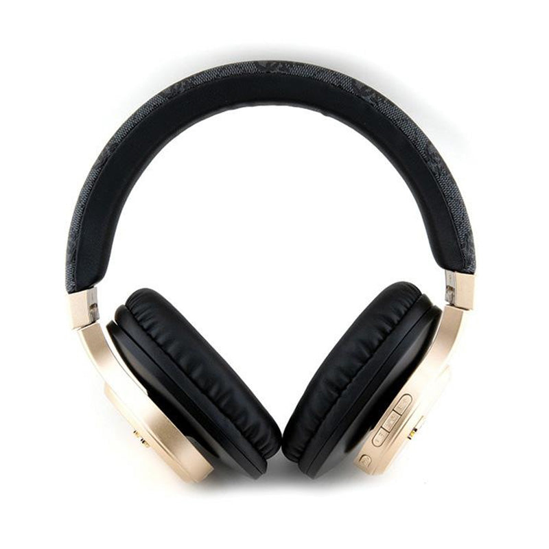 Guess 4G Script Metal Logo – „Bluetooth V5.3“ belaidės ausinės į ausis (juodos spalvos)