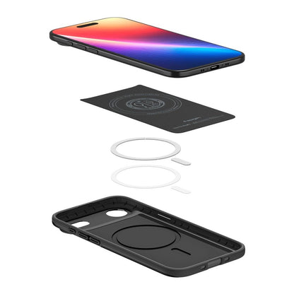 Spigen Thin Fit Mag MagSafe - Dėklas iPhone Air (Juodas)