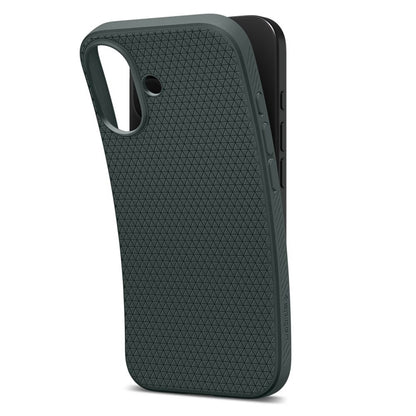 Spigen Liquid Air - Dėklas iPhone 17 (Vandenyno gelmių žalias)