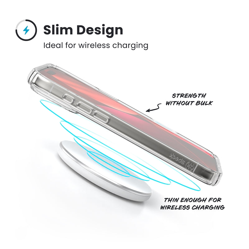 Speck Presidio Perfect-Clear – dėklas iPhone 17 Pro Max (Skaidrus)