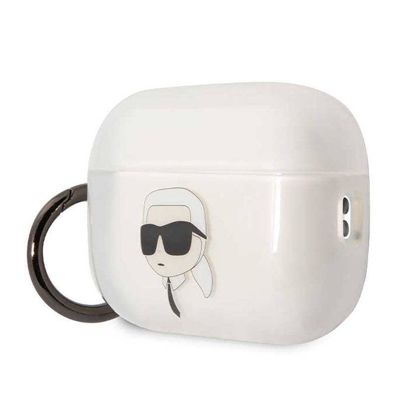 Karl Lagerfeld NFT Ikonik Karl Head – Dėklas, skirtas „Apple AirPods Pro 2“ (skaidrus)