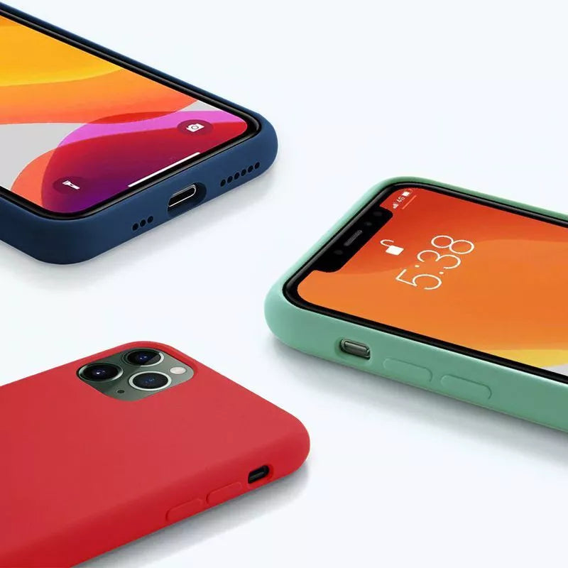 Crong Color Cover – Lankstus dėklas „iPhone 11“ (juodas)