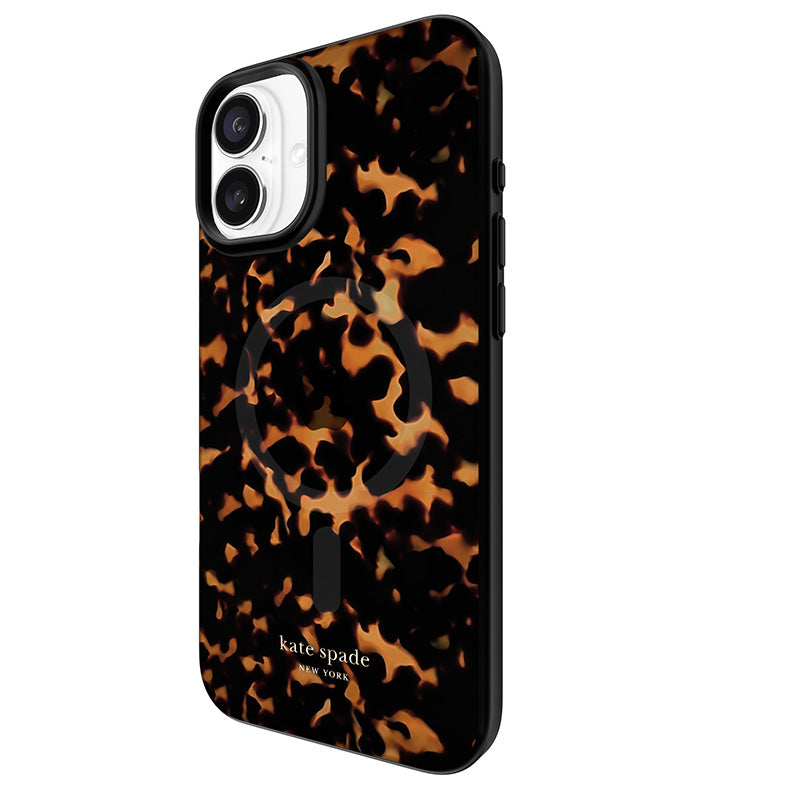 Kate Spade New York Protective MagSafe – dėklas iPhone 16 Plus (vėžlio šarvo raštas)