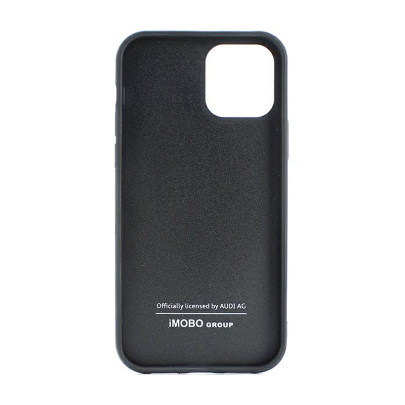 Audi Carbon Fiber – Dėklas, skirtas iPhone 12 / iPhone 12 Pro (juodas)