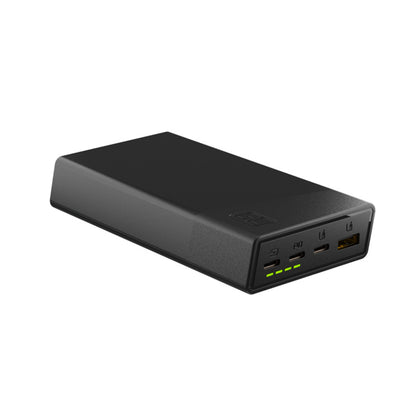 Green Cell PowerPlay20s – išorinė baterija 20000 mAh su USB-A QuickCharge 3.0 ir 2x USB-C Power Delivery 22.5W (juoda)