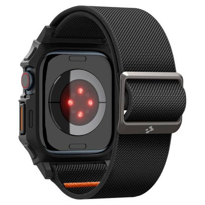 Spigen Lite Fit "Pro" - Dėklas su dirželiu skirtas Apple Watch 10 42 mm (Matinė juoda)