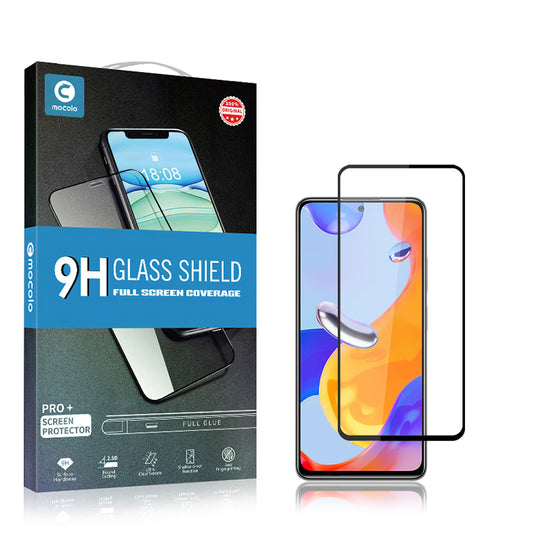 Mocolo 2.5D Full Glue Glass - Apsauginis stiklas, skirtas Xiaomi Redmi Note 11 Pro / Note 11 Pro Plus