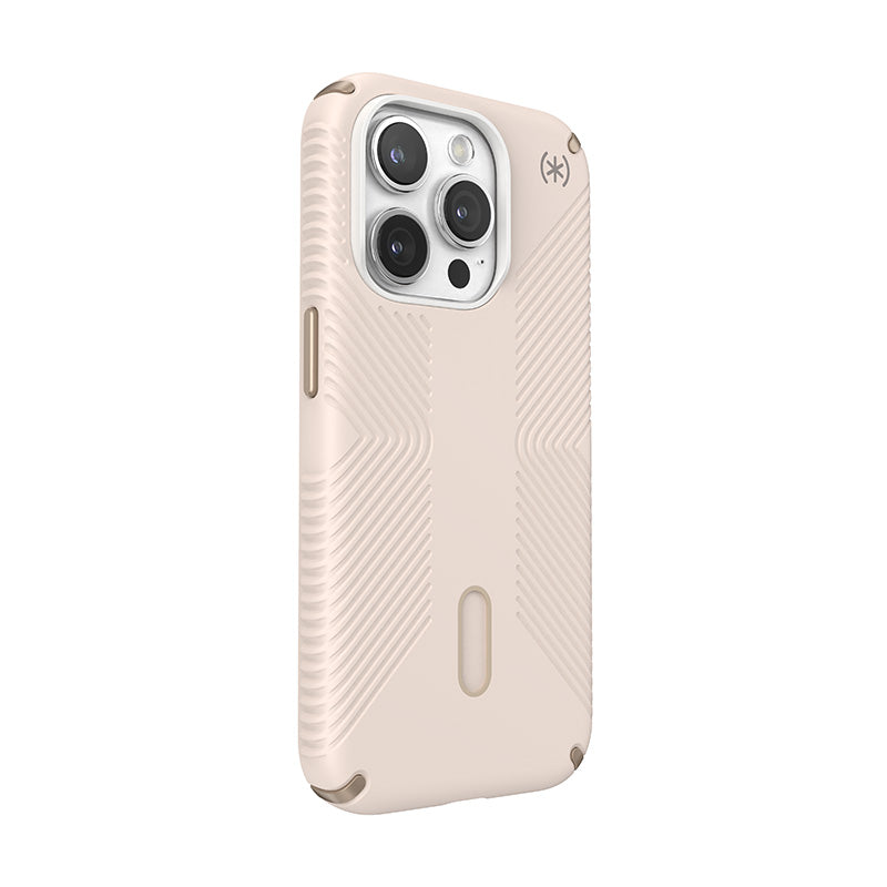 Speck Presidio2 Grip ClickLock & Magsafe - Dėklas iPhone 15 Pro (Bleached Bone / Heirloom Gold / Hazel Brown)