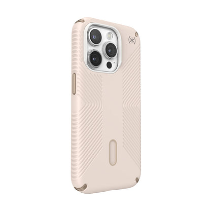 Speck Presidio2 Grip ClickLock & Magsafe - Dėklas iPhone 15 Pro (Bleached Bone / Heirloom Gold / Hazel Brown)