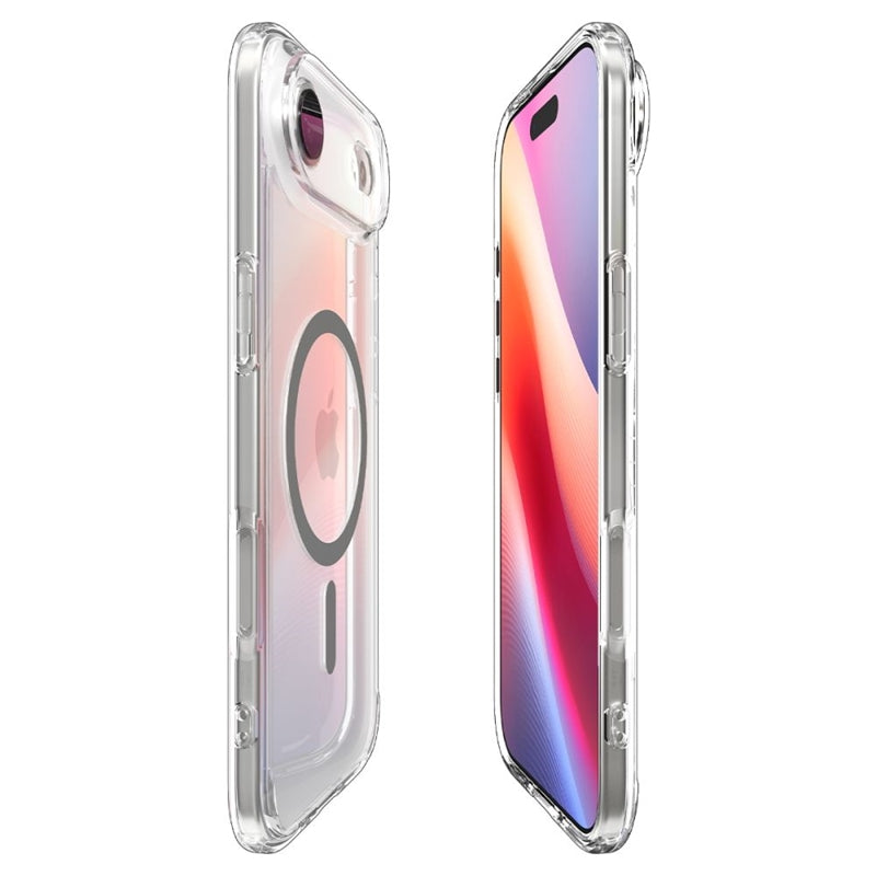 Spigen Ultra Hybrid Mag MagSafe - Dėklas iPhone Air (Skaidrus/Grafito)