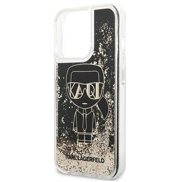 Karl Lagerfeld Liquid Glitter Gatsby - dėklas, skirtas iPhone 13 Pro Max