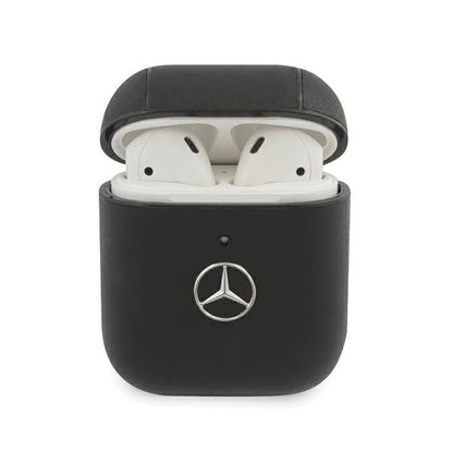 Mercedes Electronic Line – dėklas, skirtas „Apple AirPods 1/2 gen“ (juodas)