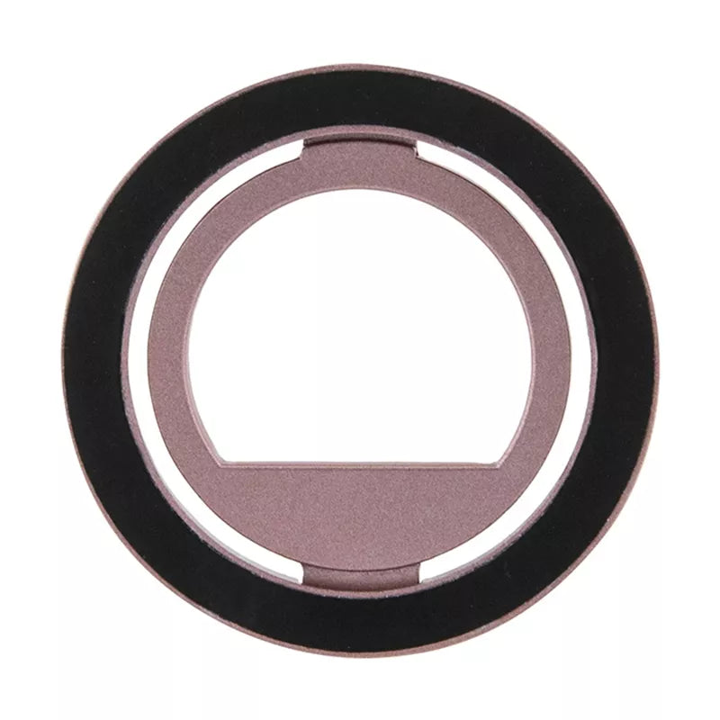 Guess MagSafe žiedo laikiklis su cirkoniais - Magnetinis pirštų laikiklis telefonui su stovo funkcija (Rožinė)