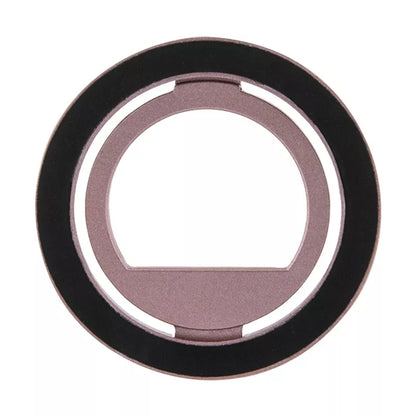 Guess MagSafe žiedo laikiklis su cirkoniais - Magnetinis pirštų laikiklis telefonui su stovo funkcija (Rožinė)