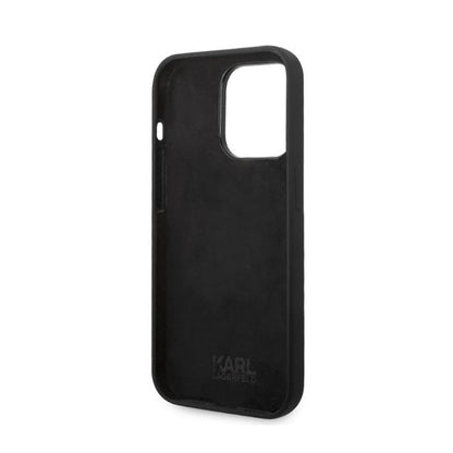 Karl Lagerfeld Silicone NFT Ikonik – dėklas, skirtas iPhone 14 Pro Max (juodas)