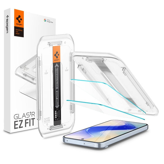 Spigen Glas.TR EZ FIT 2-Pack - Grūdintas stiklas, skirtas Google Pixel 9 / 9 Pro / 10 / 10 Pro