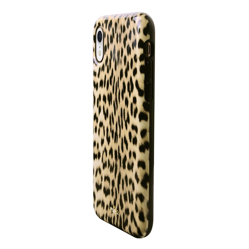 PURO Glam Leopardo Dėklas – iPhone XR (Leo 1)