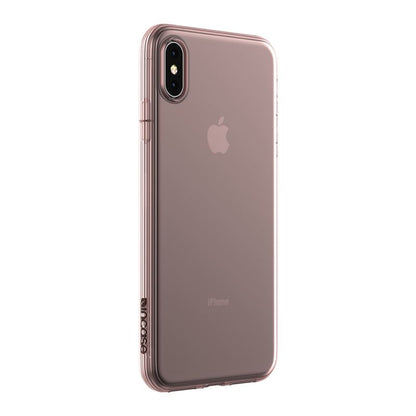 Incase Protective Clear Cover, skirtas iPhone Xs Max (rožinio aukso spalvos)
