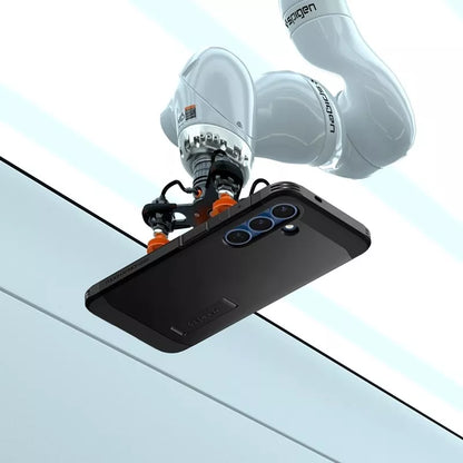 Spigen Tough Armor MagSafe – dėklas, skirtas „Samsung Galaxy S25+“ (juodas)