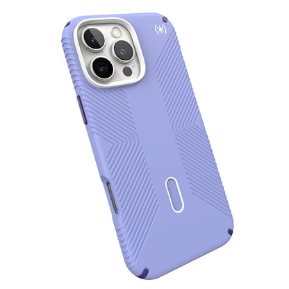 Speck Presidio2 Grip ClickLock & MagSafe – dėklas iPhone 16 Pro Max (Future Lavender / Cassis Purple / White)