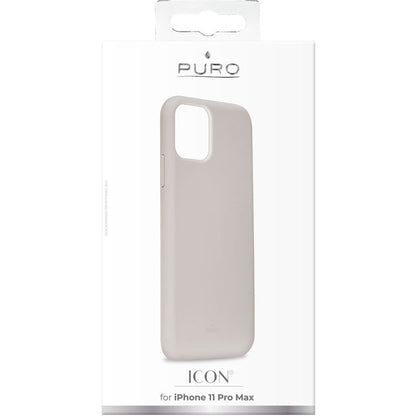 PURO ICON dėklas – dėklas, skirtas iPhone 11 Pro Max (Taupe)