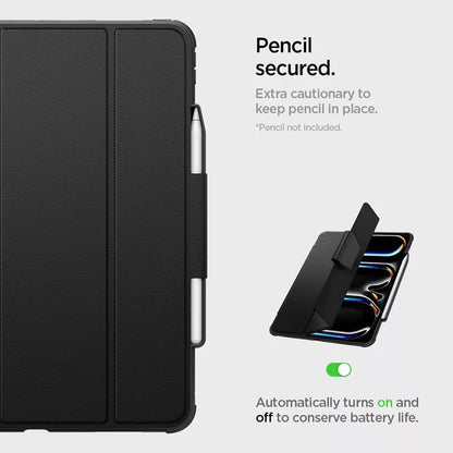 Spigen Rugged Armor Pro - dėklas, skirtas iPad Pro 13" (M4, 2024) (juodas)