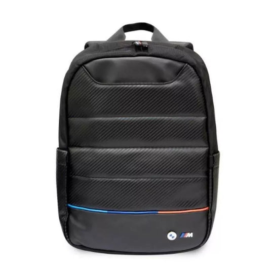 BMW Carbon&Nylon Tricolor – Nešiojamojo kompiuterio kuprinė 16 colių (juoda)