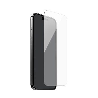 PURO Anti-Bacterial grūdintas stiklas – grūdintas apsauginis stiklas su antimikrobine apsauga, skirtas iPhone 15 Pro