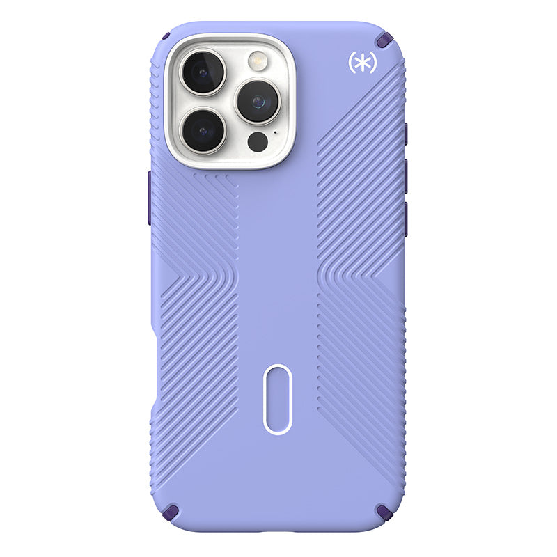 Speck Presidio2 Grip ClickLock & MagSafe – dėklas iPhone 16 Pro Max (Future Lavender / Cassis Purple / White)