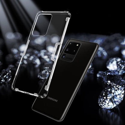 Nillkin Nature TPU dėklas – dėklas, skirtas „Samsung Galaxy S20 Ultra“ (baltas)