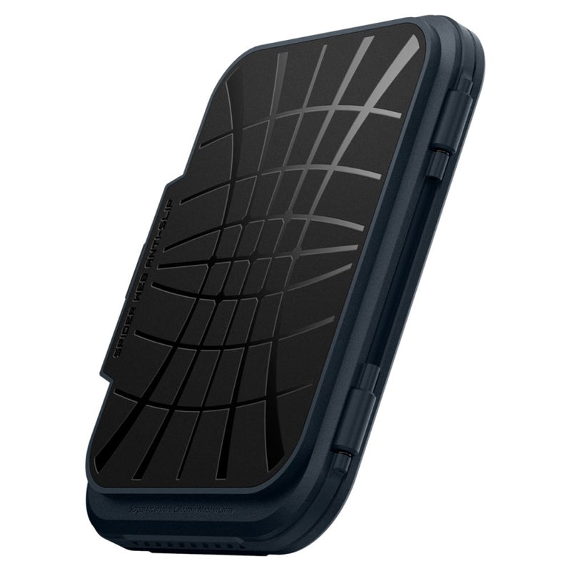 Spigen Lock Fit MagSafe – Magnetinė piniginė (Metalo skalūnas)