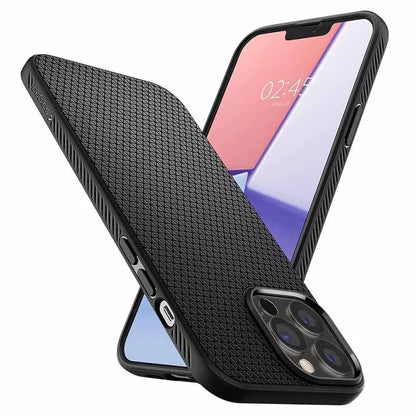 Spigen Liquid Air – dėklas, skirtas iPhone 13 Pro Max (juodas)