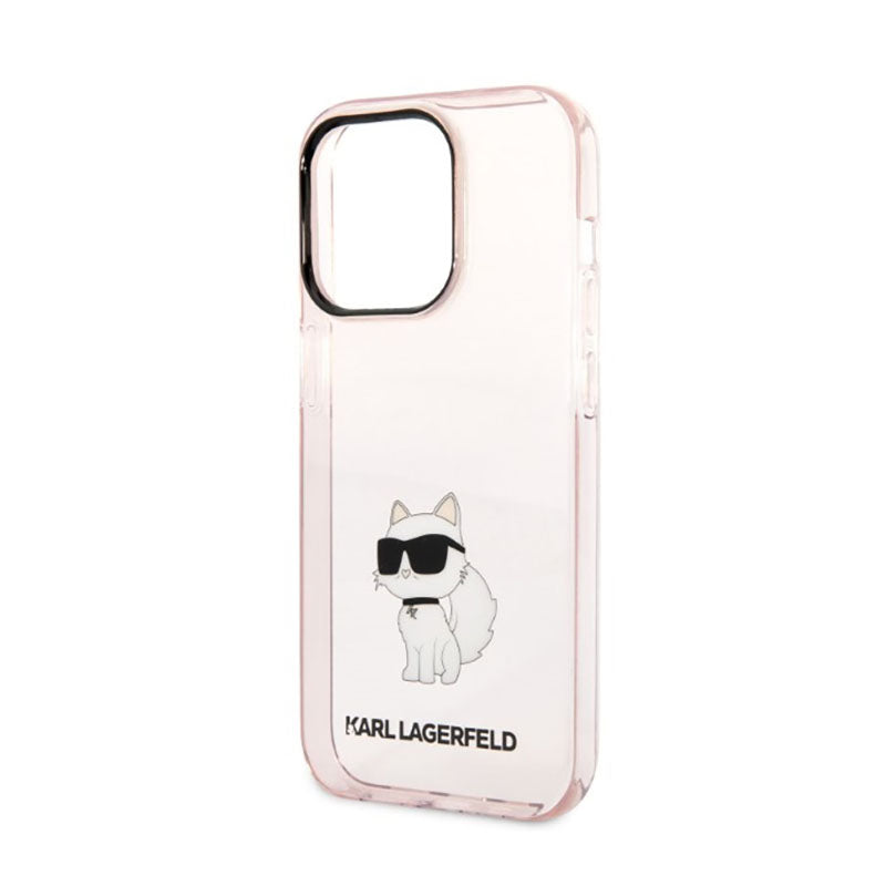 Karl Lagerfeld IML NFT Choupette – Dėklas iPhone 14 Pro Max (rožinis)