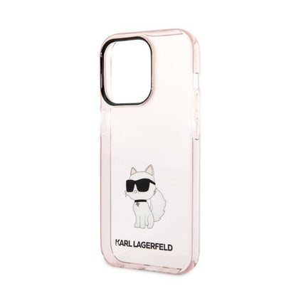 Karl Lagerfeld IML NFT Choupette – Dėklas iPhone 14 Pro Max (rožinis)
