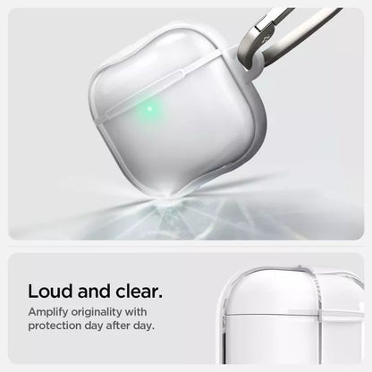 Spigen Ultra Hybrid – Dėklas Apple AirPods 4 (Jet White)