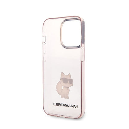 Karl Lagerfeld IML NFT Choupette – Dėklas iPhone 14 Pro Max (rožinis)