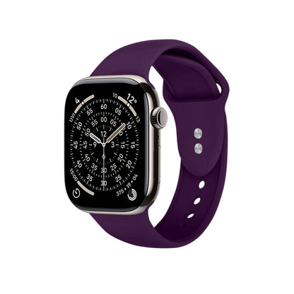 Crong Liquid - dirželis skirtas Apple Watch 44/45/46/49 mm (slyvų spalvos)