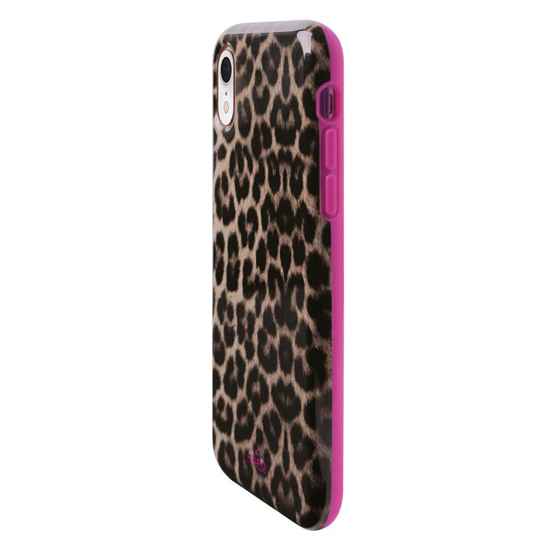PURO Glam Leopard Cover - Dėklas iPhone XR (Leo 2)