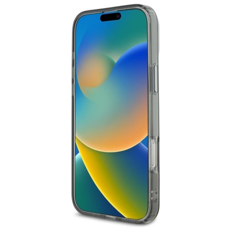 Karl Lagerfeld IML Metal Karl Head MagSafe – „iPhone 16 Pro“ dėklas (juodas)