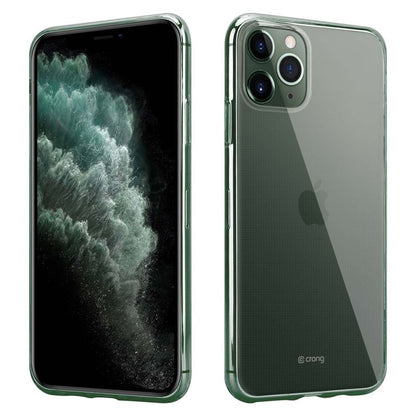 Crong Crystal Slim Cover – Lankstus dėklas, skirtas „iPhone 11 Pro“ (skaidrus)