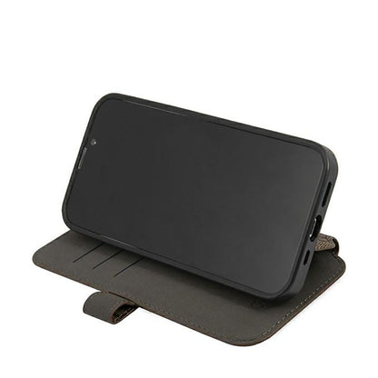 Guess Booktype 4G Big Metal Logo - Dėklas skirtas iPhone 13 Pro Max (Ruda)