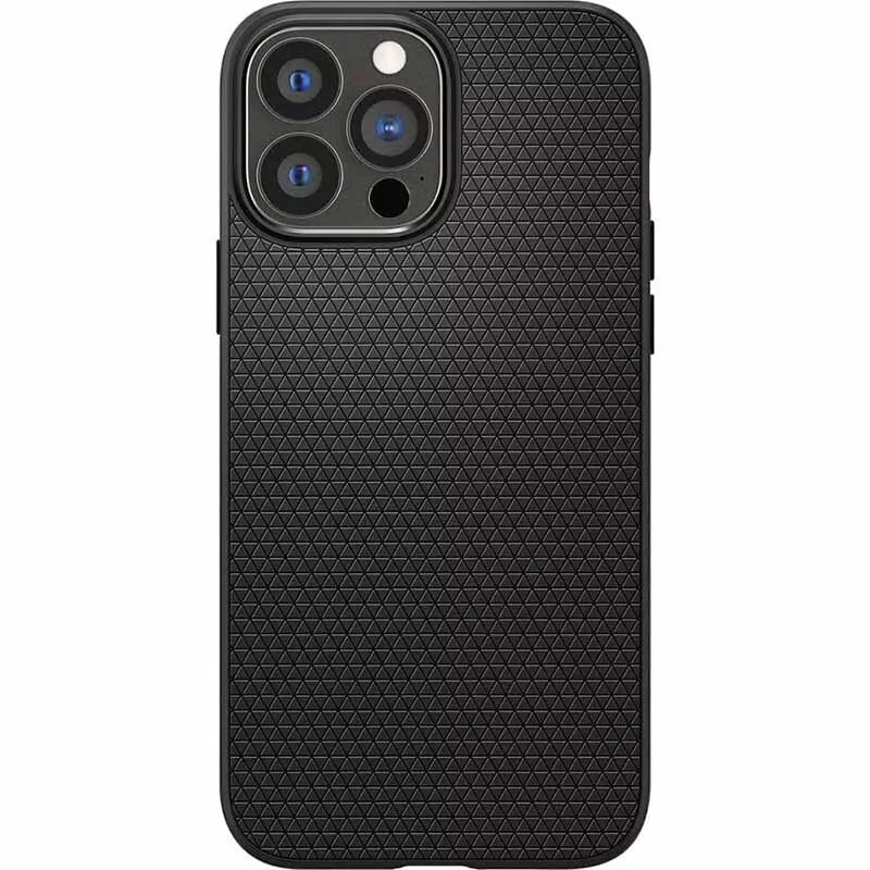 Spigen Liquid Air – dėklas, skirtas iPhone 13 Pro Max (juodas)