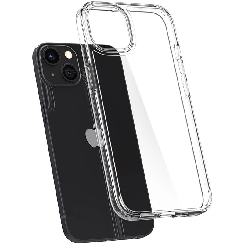Spigen Ultra Hybrid – dėklas, skirtas iPhone 13 Mini (skaidrus)