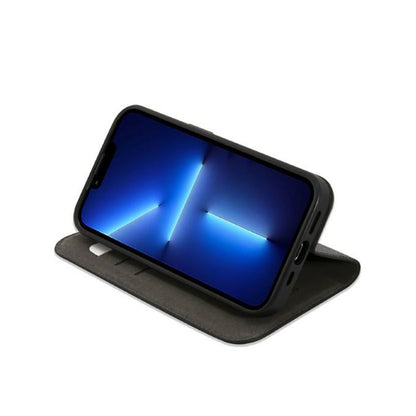 Guess 4G Metal Camera Outline atveriamas dėklas – dėklas iPhone 14 Pro (juodas)