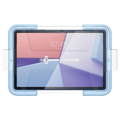 Spigen GLAS.TR EZ FIT - Grūdintas stiklas, skirta Samsung Galaxy Tab S9 11" / S9 FE / S10 FE / S10 Lite 10.9" X710 / X716B / X510 / X516B / X520 / X526 / X400 / X406B
