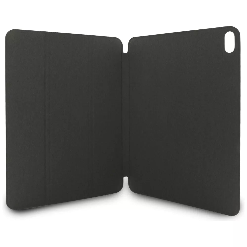 Karl Lagerfeld Book Cover Saffiano Magnetic Karl & Choupette – dėklas iPad Air 11” M3 (2025) / iPad Air 11” M2 (2024) (juodas)