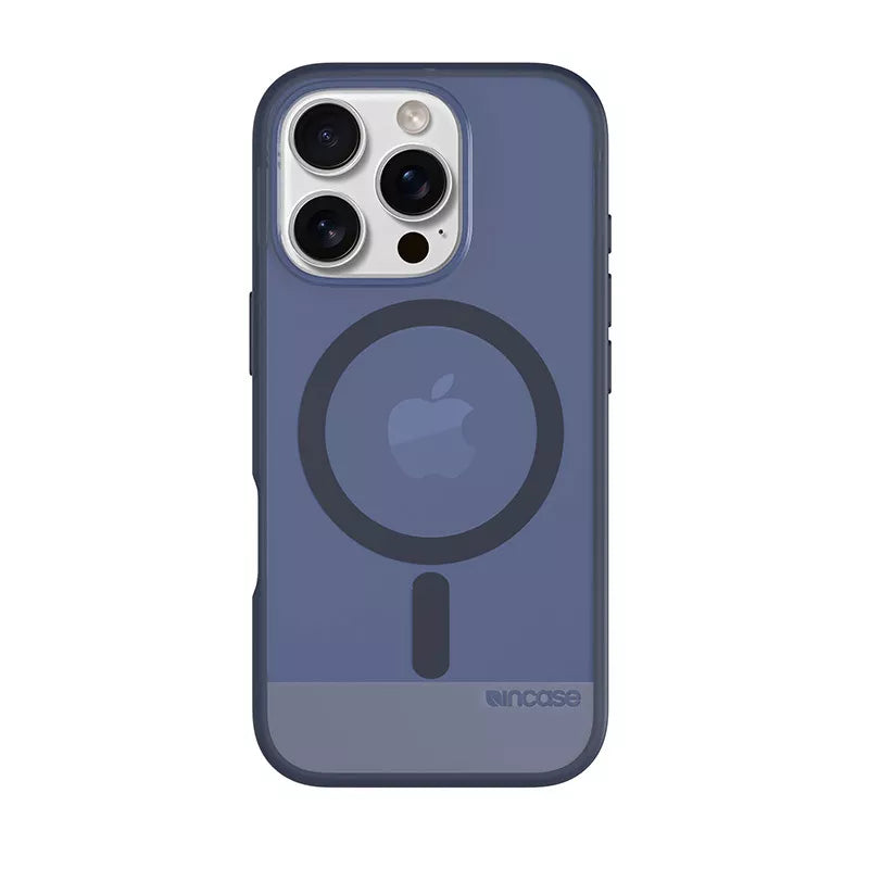 Incase Plonas dėklas su MagSafe, skirtas iPhone 16 Pro (Giluminės erdvės mėlyna)