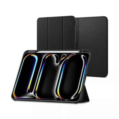 Spigen Urban Fit – dėklas, skirtas iPad Pro 13" (M4, 2024) (juodas)
